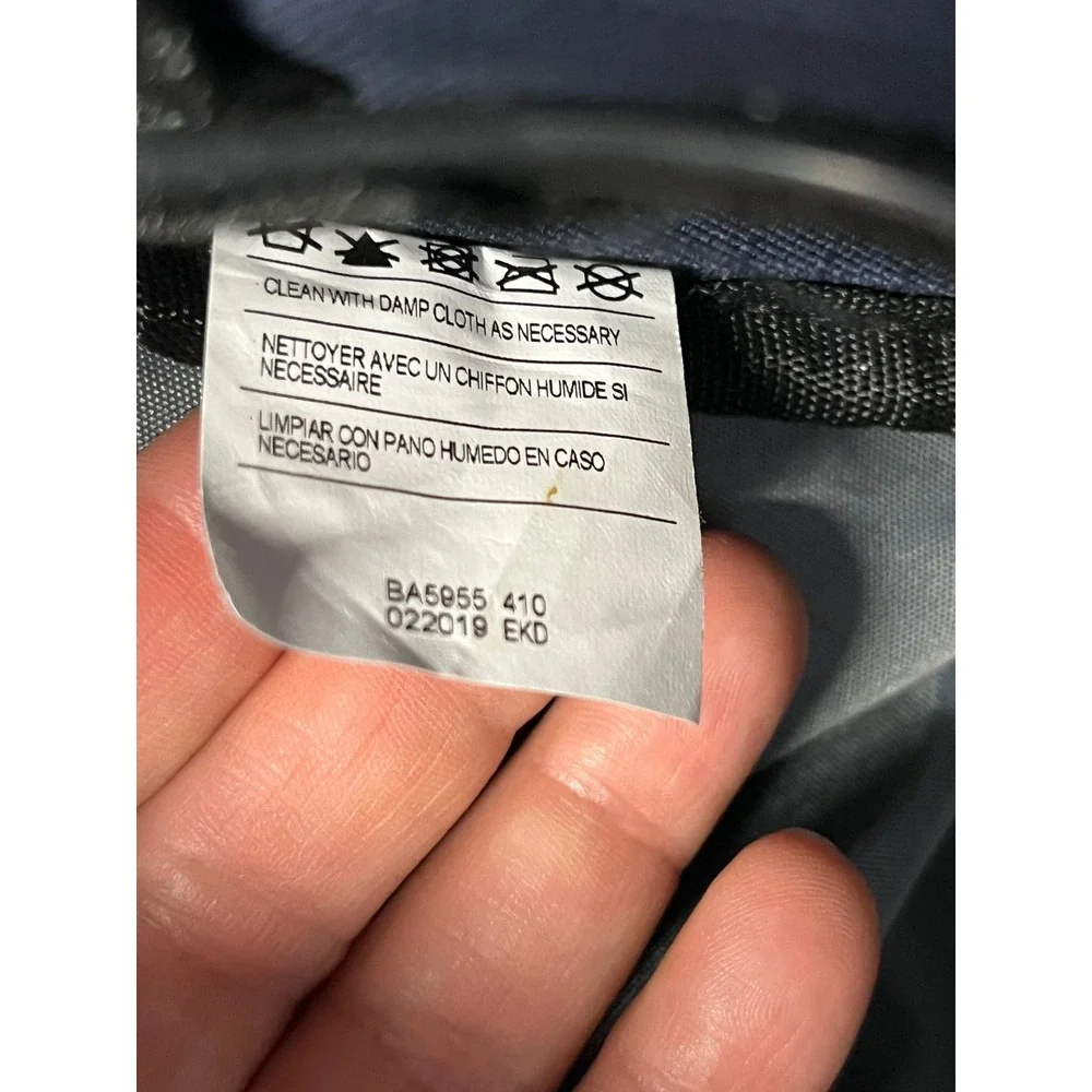 Nike Academy Team Duffel Bag Navy Blue Black Swoosh BA5955-410 Medium